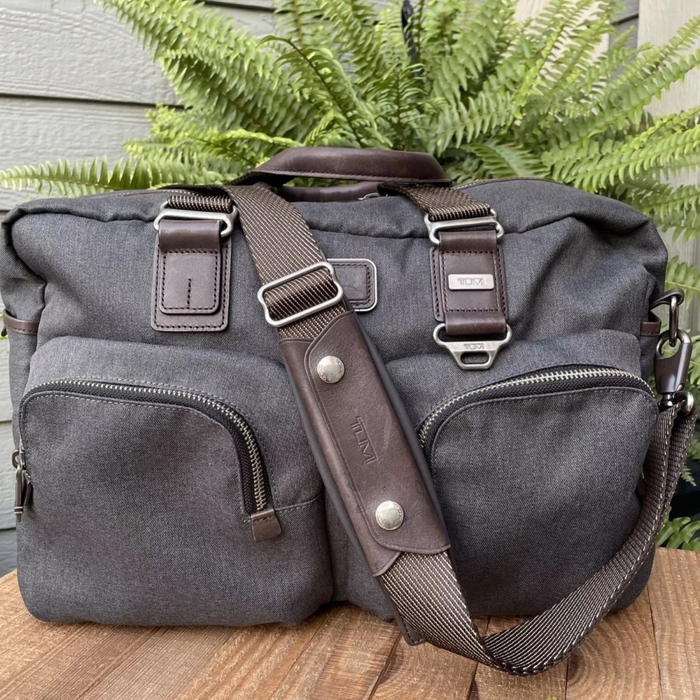 Tumi ALPHA BRAVO Briefcase Business Bag